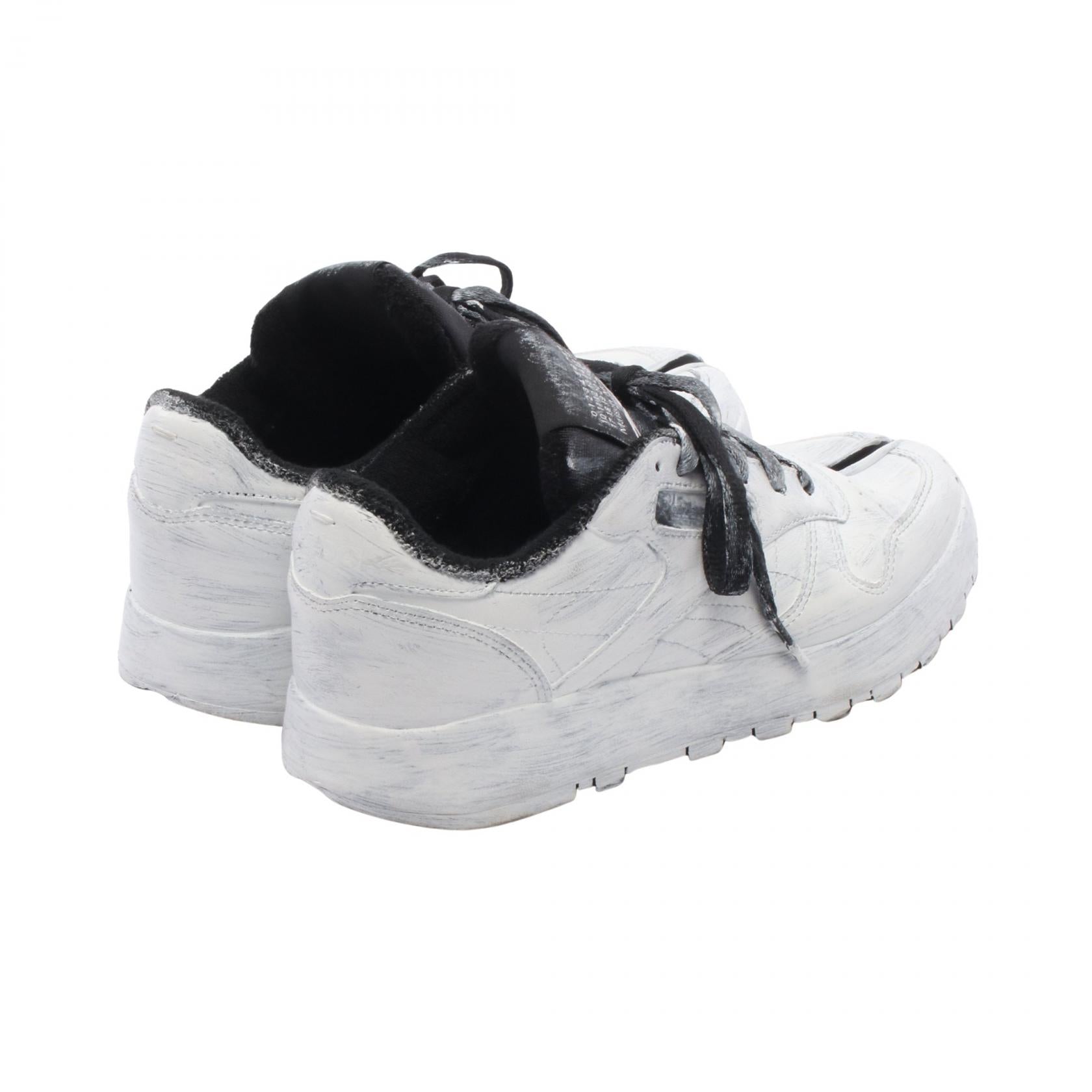 メゾンマルジェラ22 Reebokクラシックレザータビビアンケット スニーカー