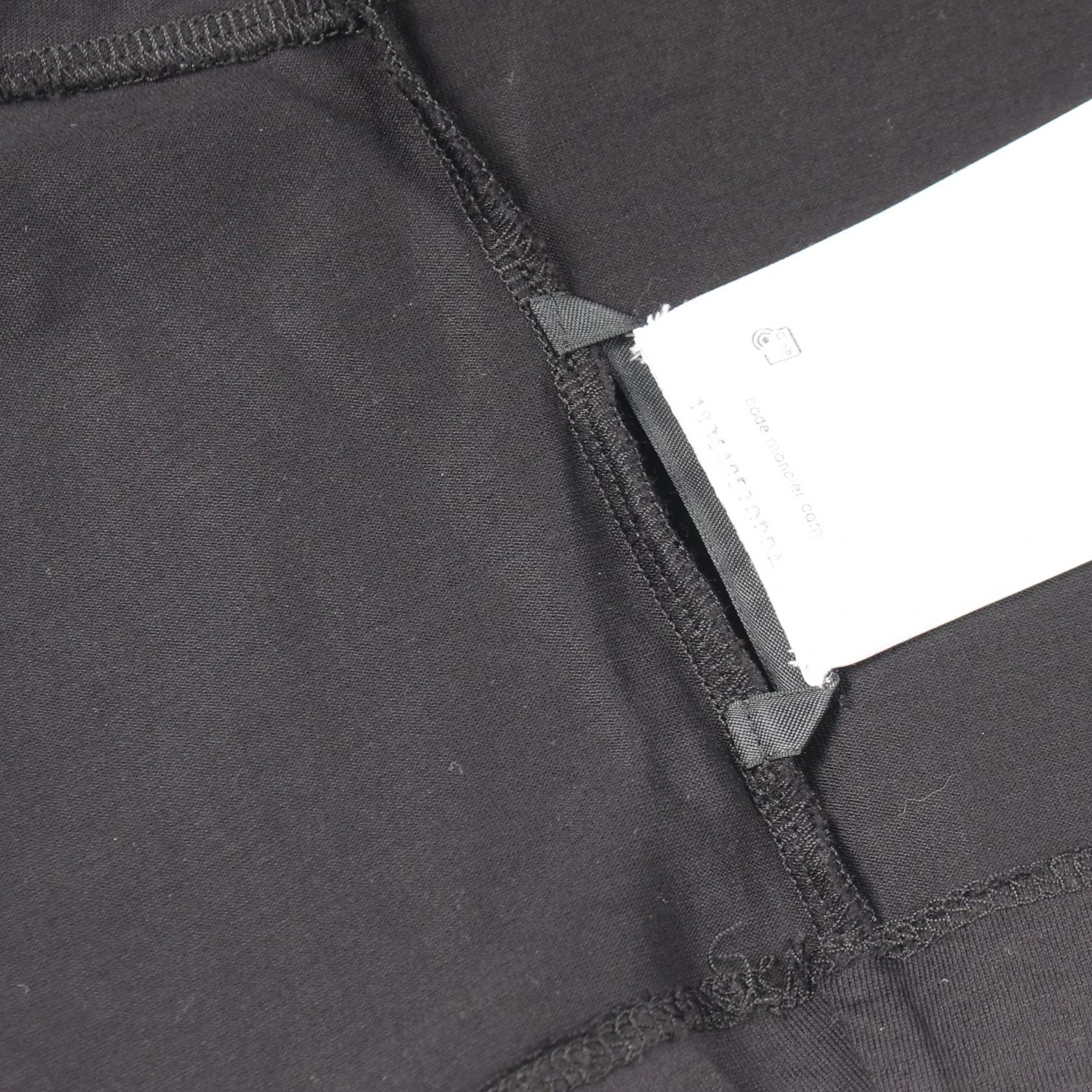 モンクレール スパンコールロゴ コットン クロップドTシャツ