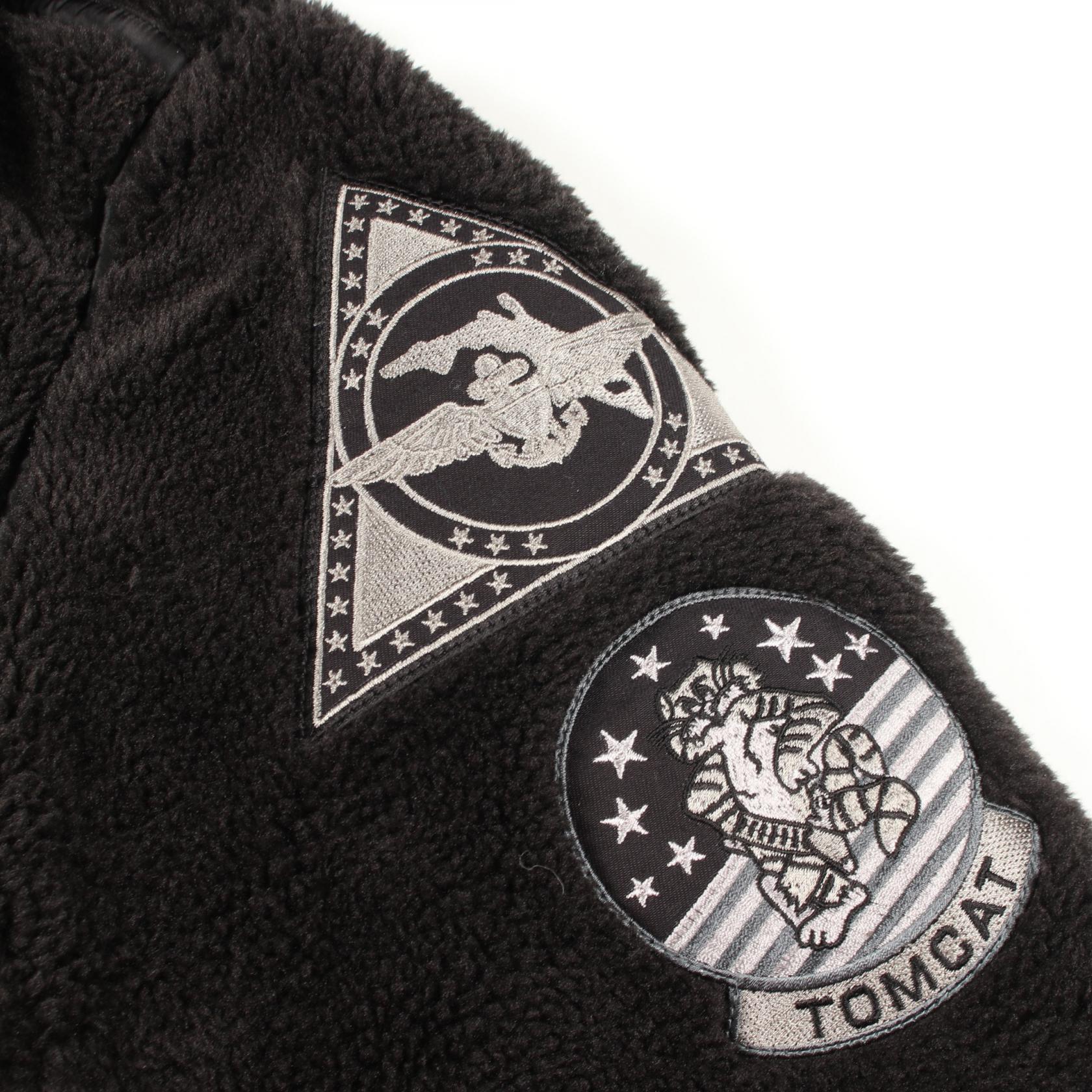 アヴィレックス TOP GUN RETRO BOA B-3 ポリエステル アウター