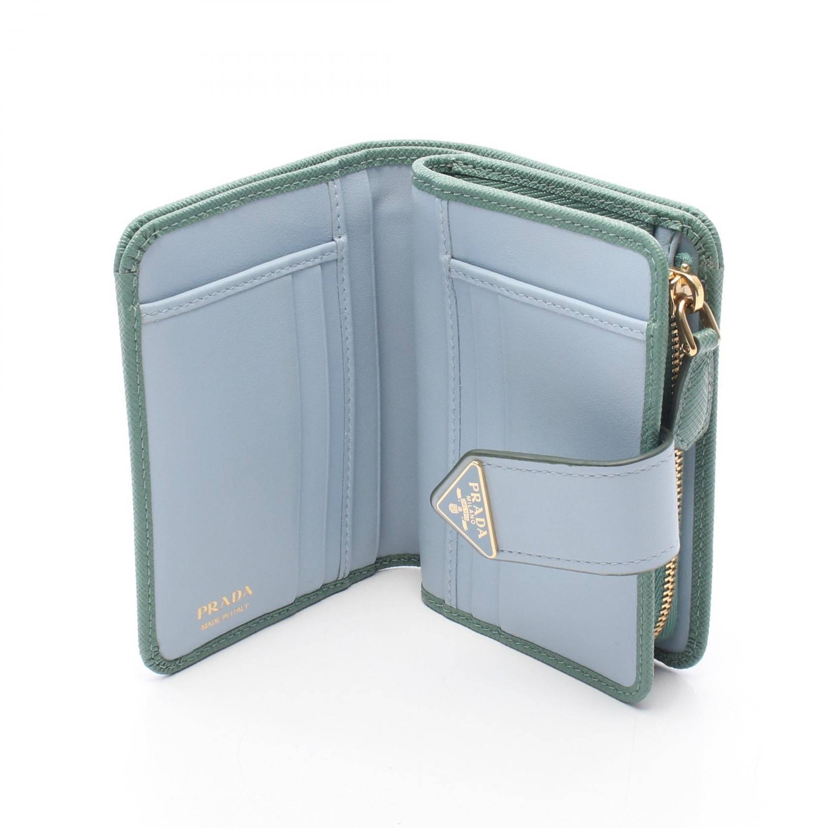 プラダ SAFFIANO TAB 二つ折り財布