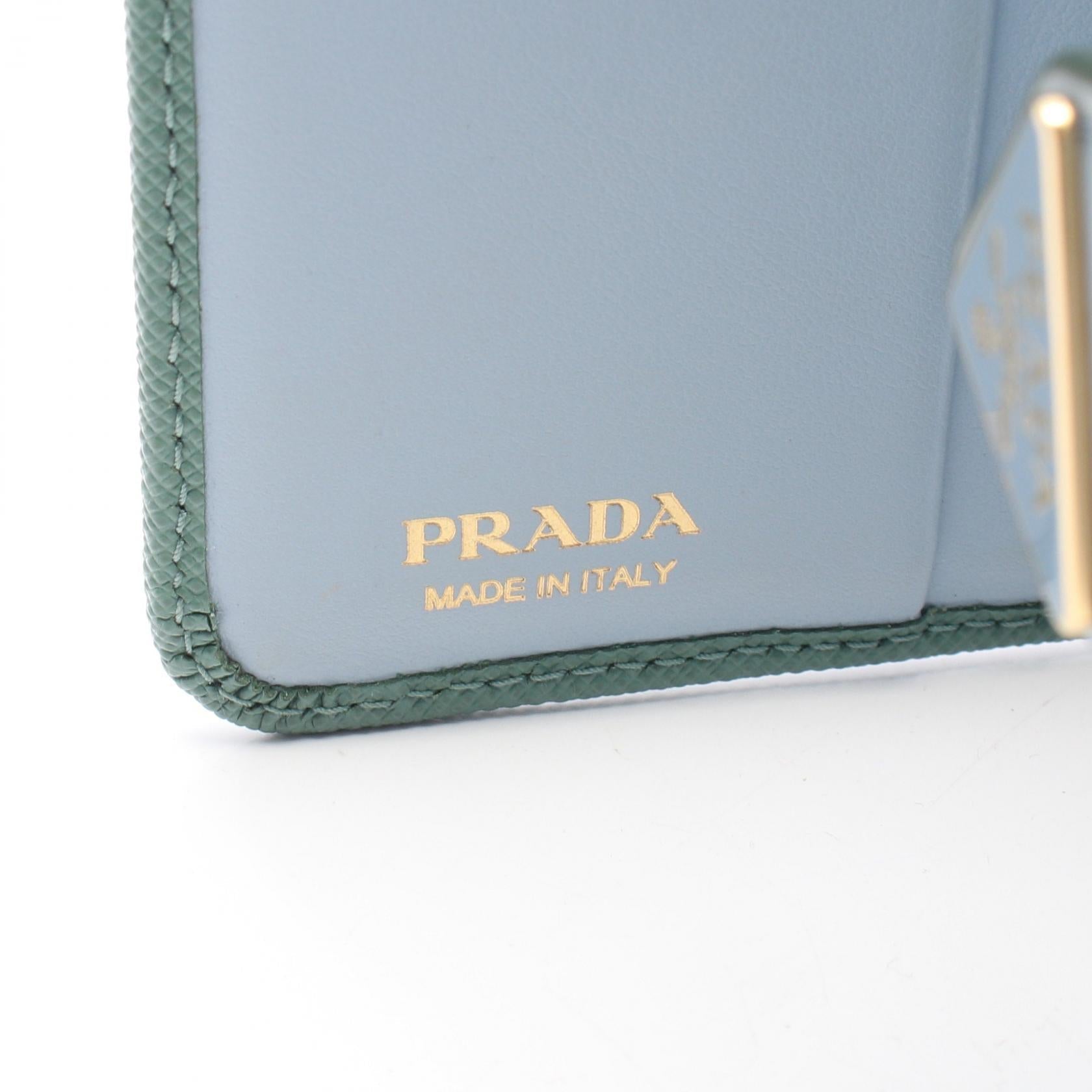 プラダ SAFFIANO TAB 二つ折り財布