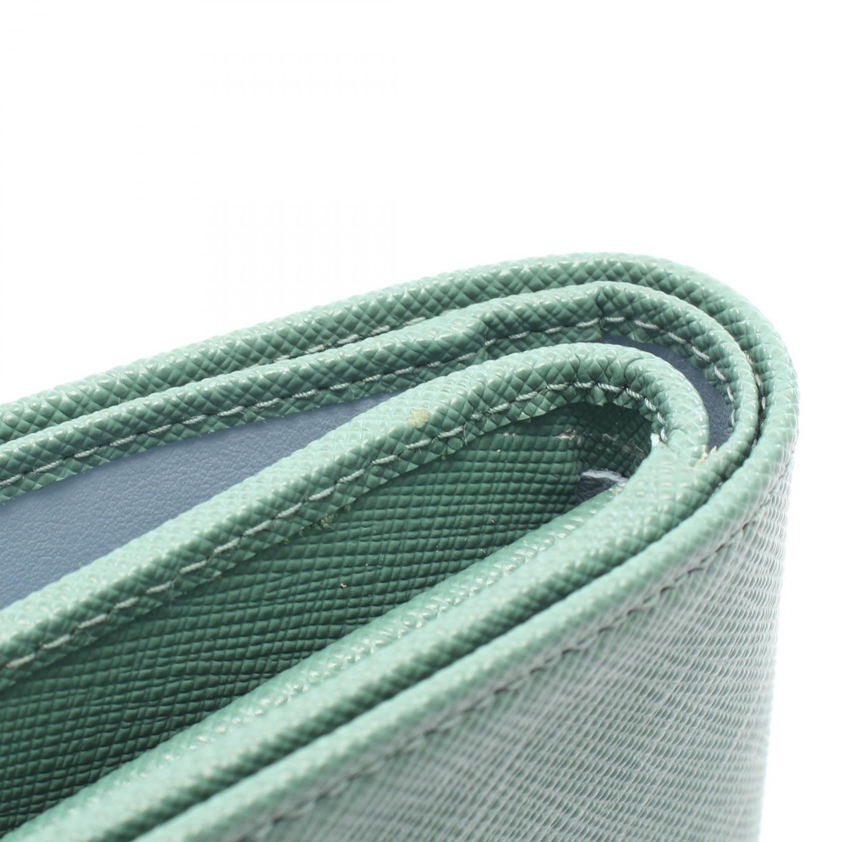 プラダ SAFFIANO TAB 二つ折り財布
