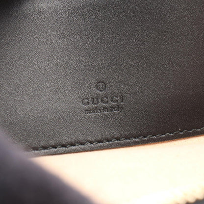 グッチ ダブルG スエード パテントレザー ショルダーバッグ