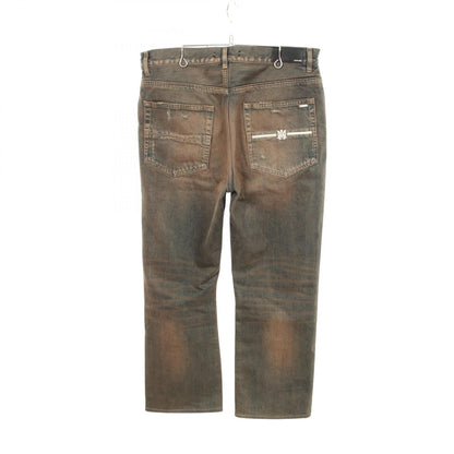 アミリ MA BAR STRAIGHTJEAN コットンジーンズ
