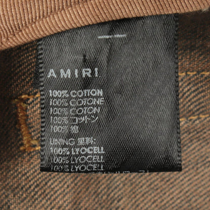 アミリ MA BAR STRAIGHTJEAN コットンジーンズ