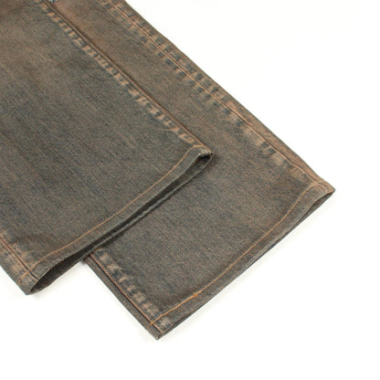 アミリ MA BAR STRAIGHTJEAN コットンジーンズ