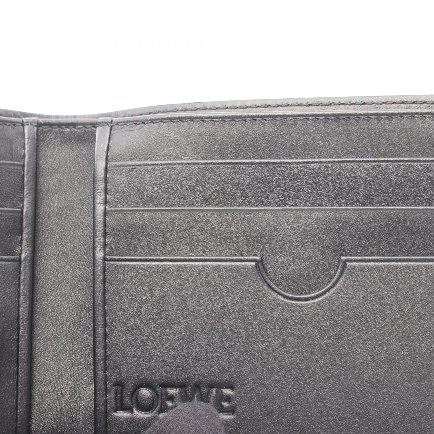 ロエベ アナグラム レザー札入れ