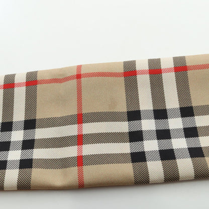 バーバリー Skinny Scarf シルクスカーフ