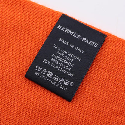 エルメス ジャストインケース シルク カシミヤ ナイロン マフラー