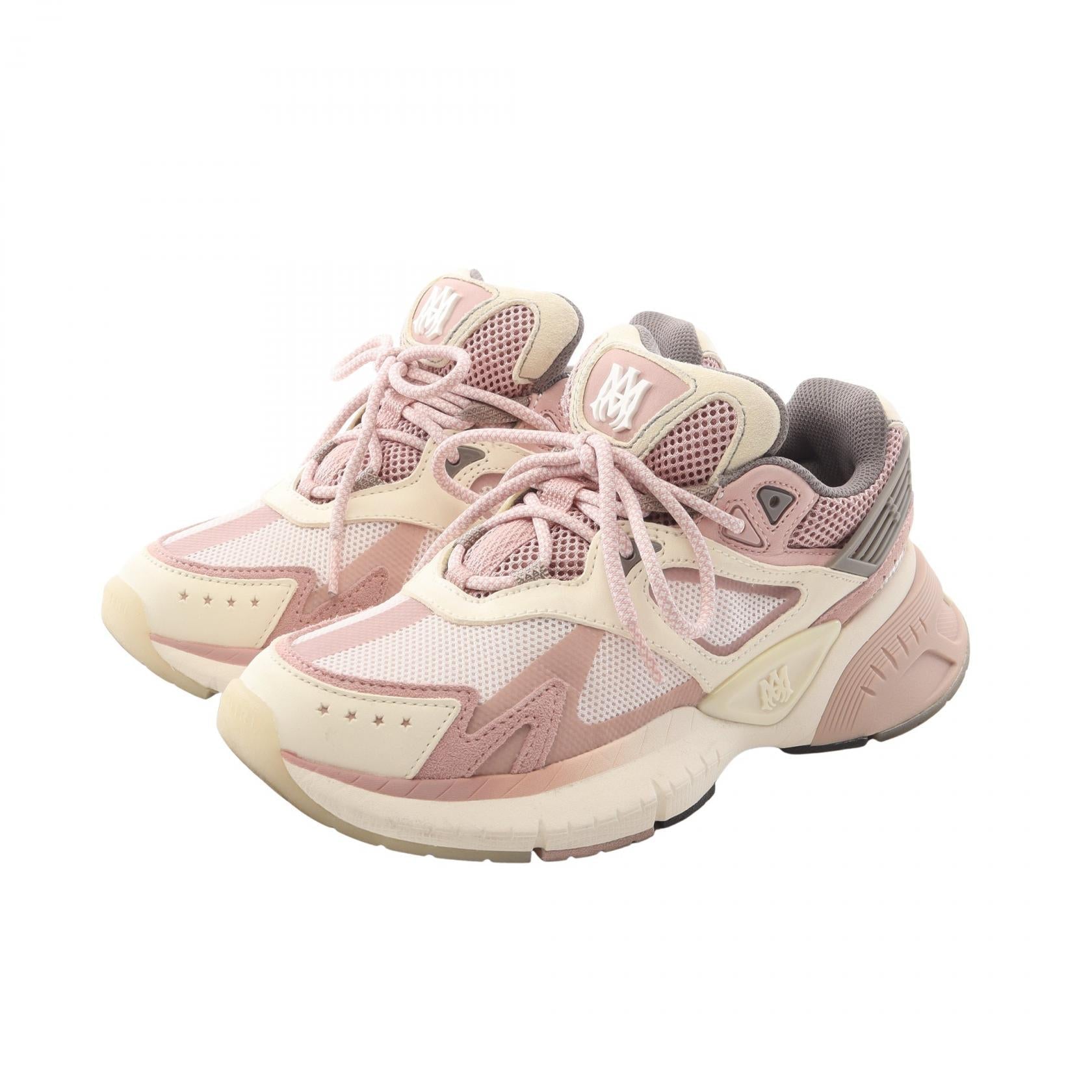 アミリ MA RUNNER レザー ファブリック スニーカー