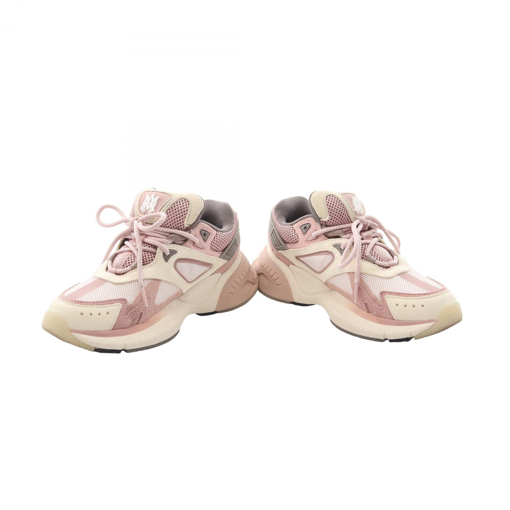 アミリ MA RUNNER レザー ファブリック スニーカー
