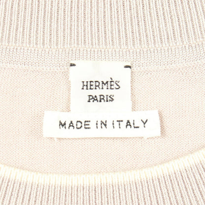 エルメス ツイルレーヌ シルクカシミヤニットトップス