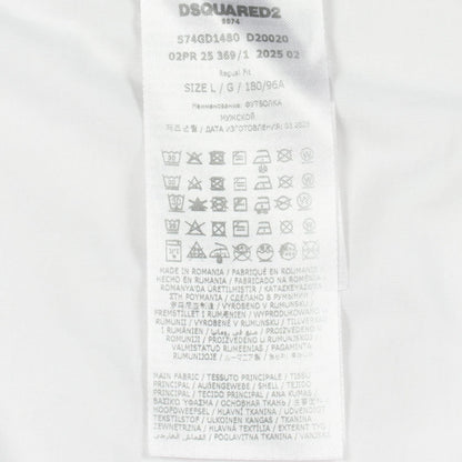 ディースクエアード コットン長袖Tシャツ