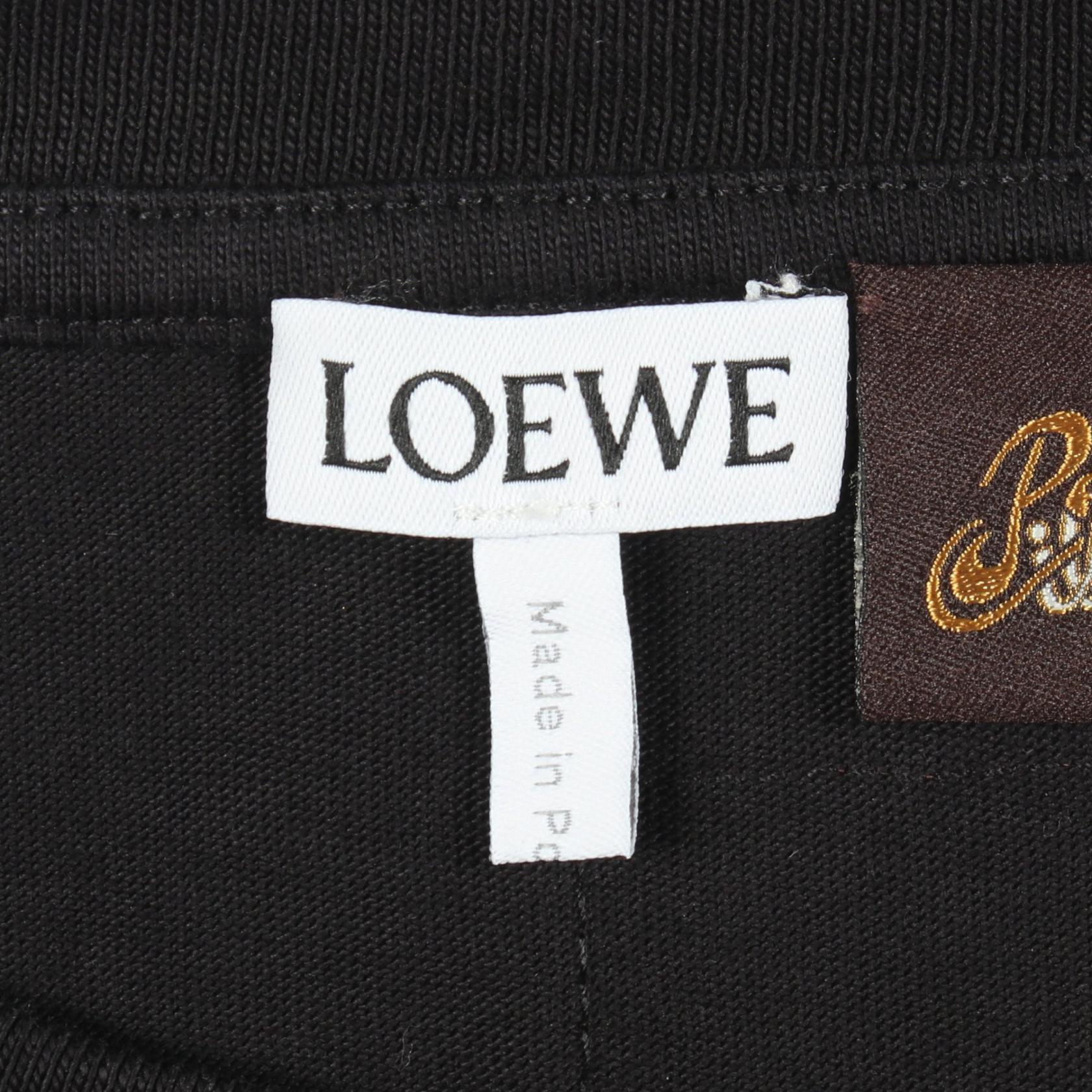 ロエベ パウラズイビザ コットン長袖Tシャツ