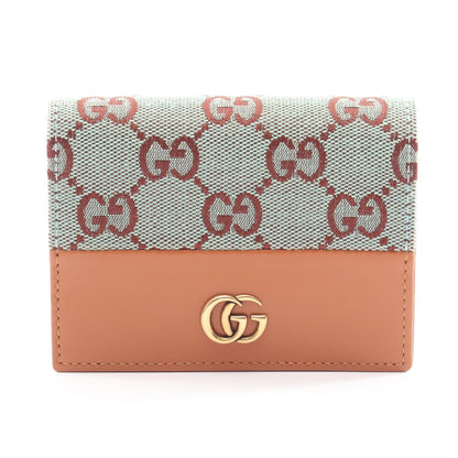 グッチ GGマーモント GGキャンバス 二つ折り財布