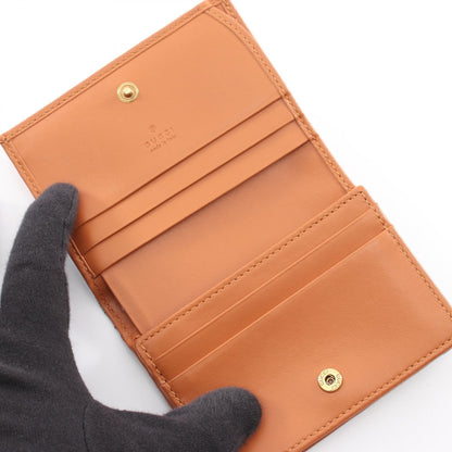 グッチ GGマーモント GGキャンバス 二つ折り財布