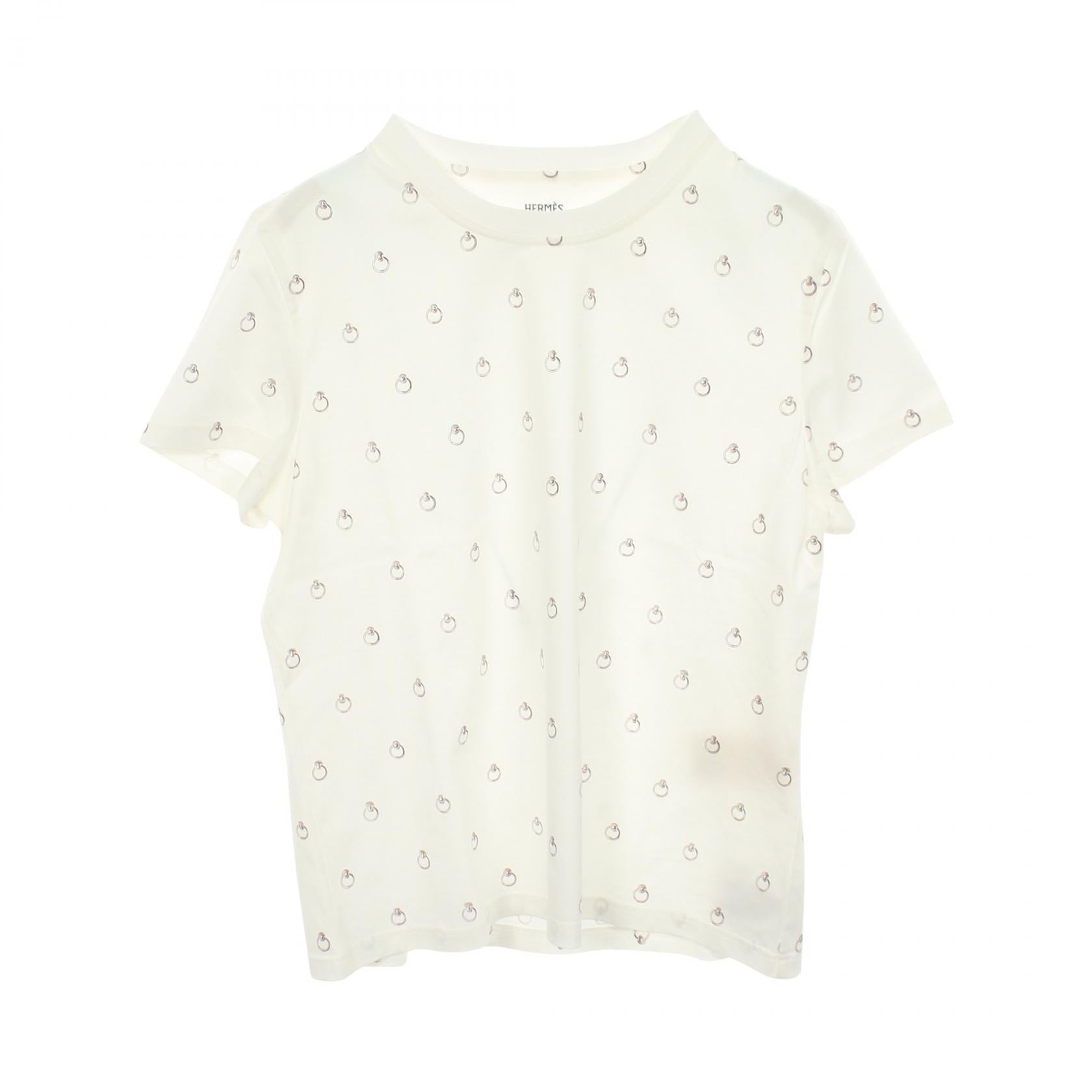 エルメス Anneau Finesse コットンTシャツ