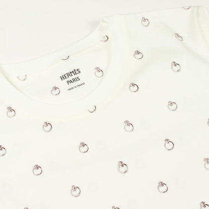 エルメス Anneau Finesse コットンTシャツ