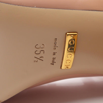 グッチ Louis Bee Mary Jane パテントレザーパンプス