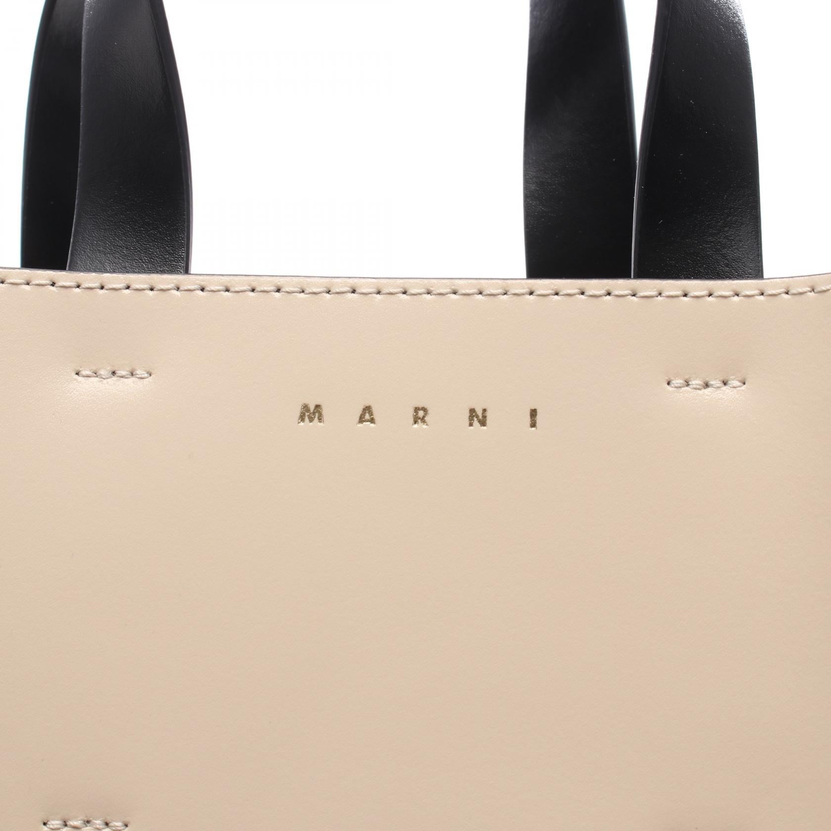 マルニ MUSEO レザー2wayハンドバッグ