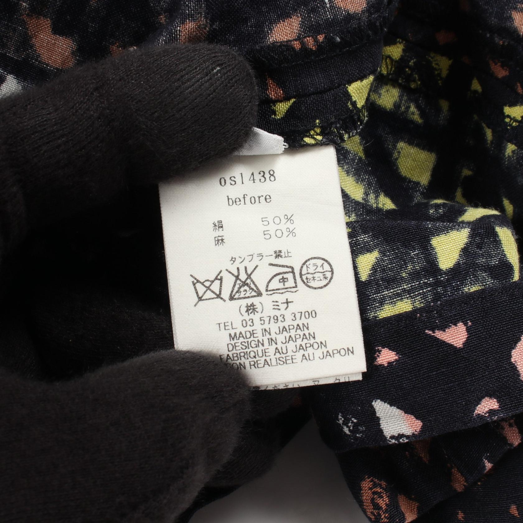 ミナペルホネン シルクトップス