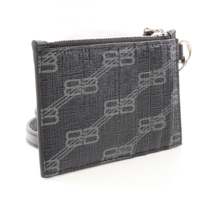 バレンシアガ CASH BBモノグラム PVCコインケース