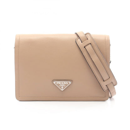 プラダ GLACE CALF レザーショルダーバッグ