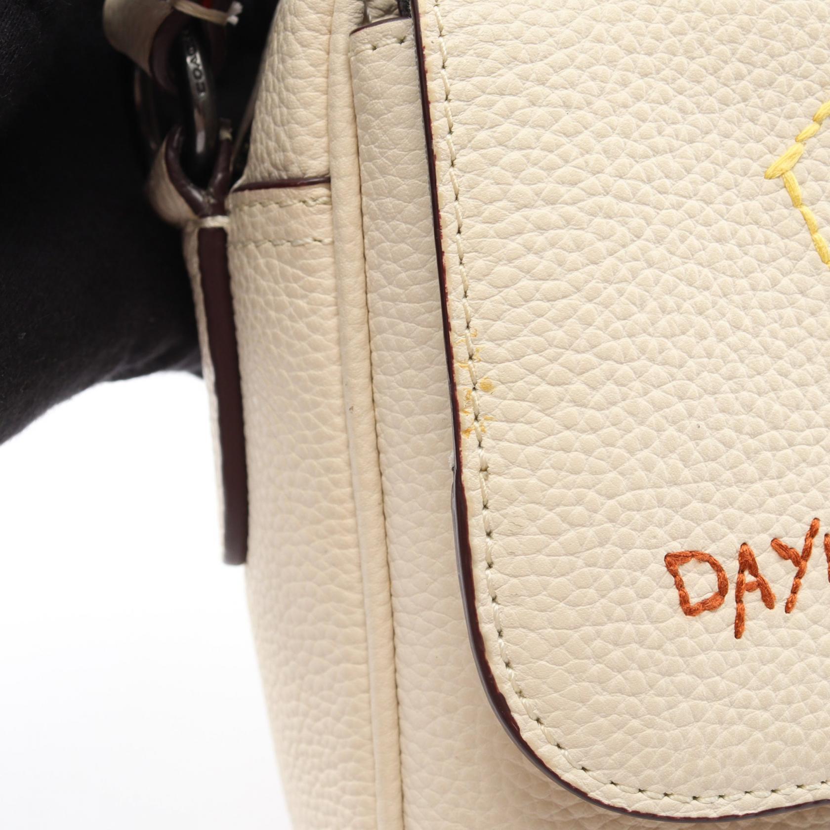 コーチ Hudson Diary レザーショルダーバッグ