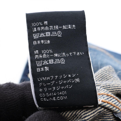 セリーヌ トリオンフボタン コットンデニムジャケット