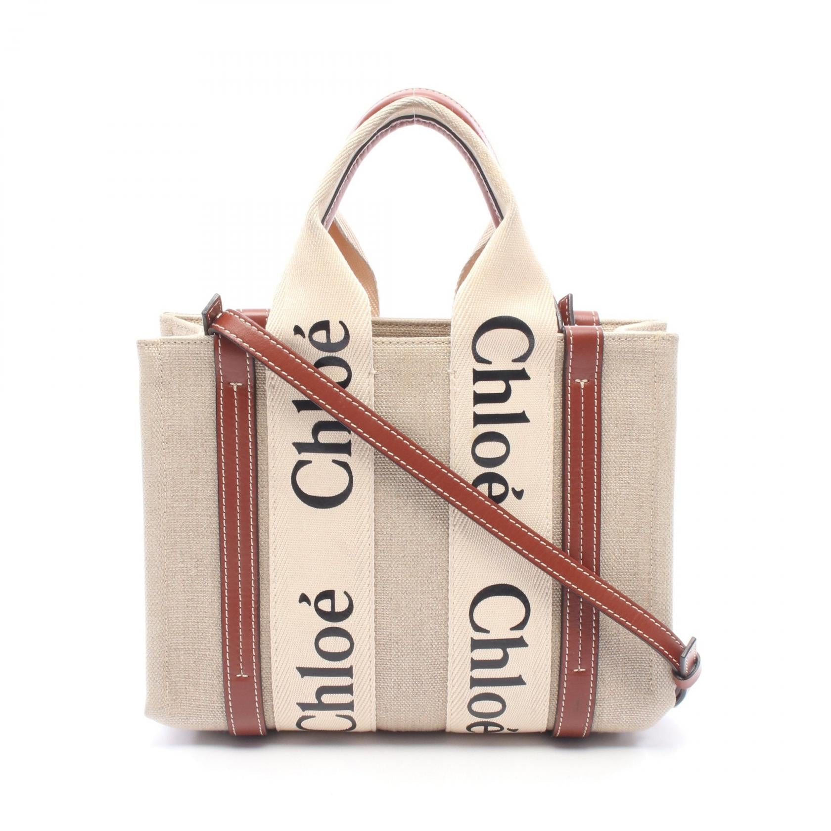 クロエ WOODY 2wayバッグ
