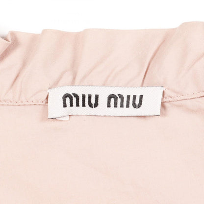 ミュウ ミュウ コットン ブラウス