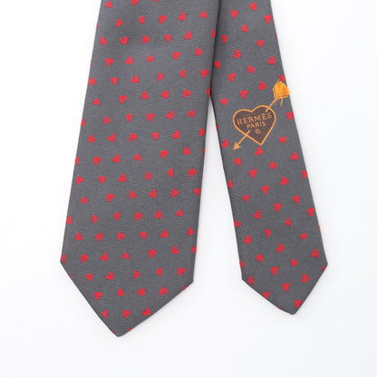 エルメス ダンシング ハート シルク タイ