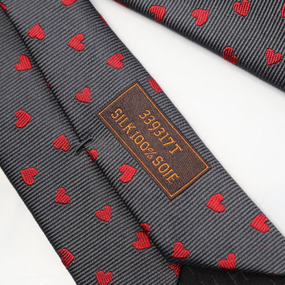 エルメス ダンシング ハート シルク タイ