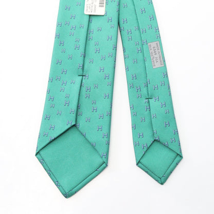 エルメス H ラパン シルク タイ