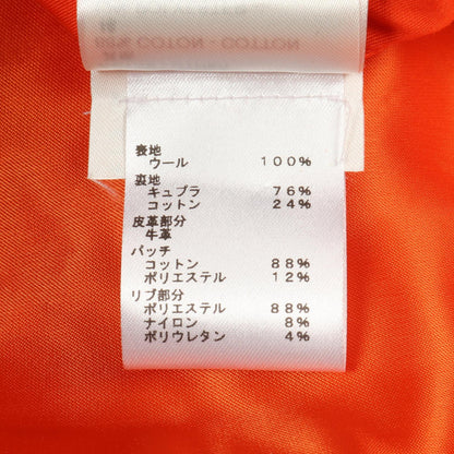 ルイヴィトン ミニバーシティ ウール レザー ジャケット