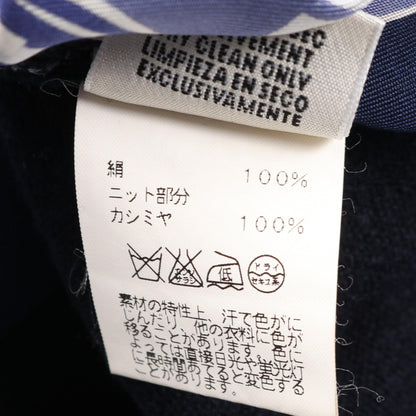 エルメス BAL DE BULLES シルクカシミヤニットトップス