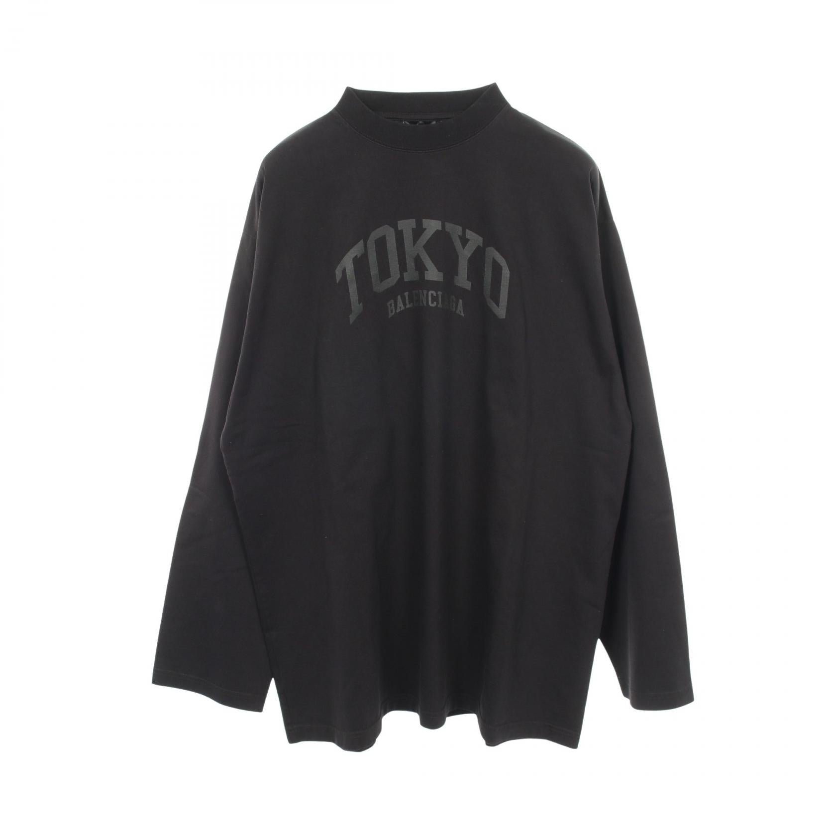 バレンシアガ TOKYO コットン長袖Tシャツ
