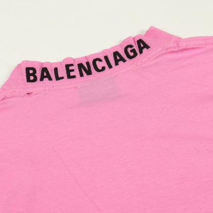 バレンシアガ コットン 半袖Tシャツ