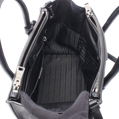 プラダ GLACE'CALF レザー2wayハンドバッグ