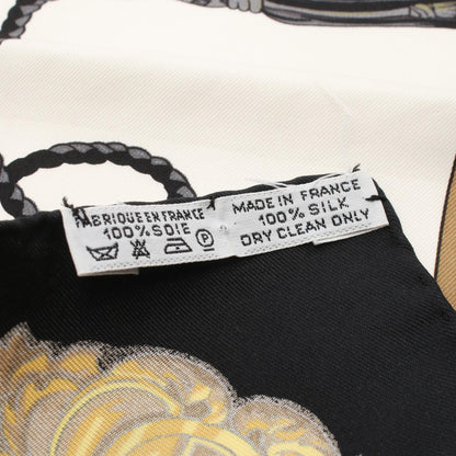 エルメス カレ90 LES CLES シルクスカーフ