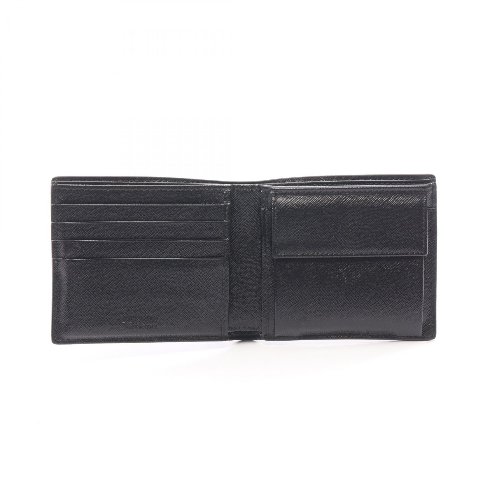 プラダ SAFFIANO BICOLO 二つ折り財布