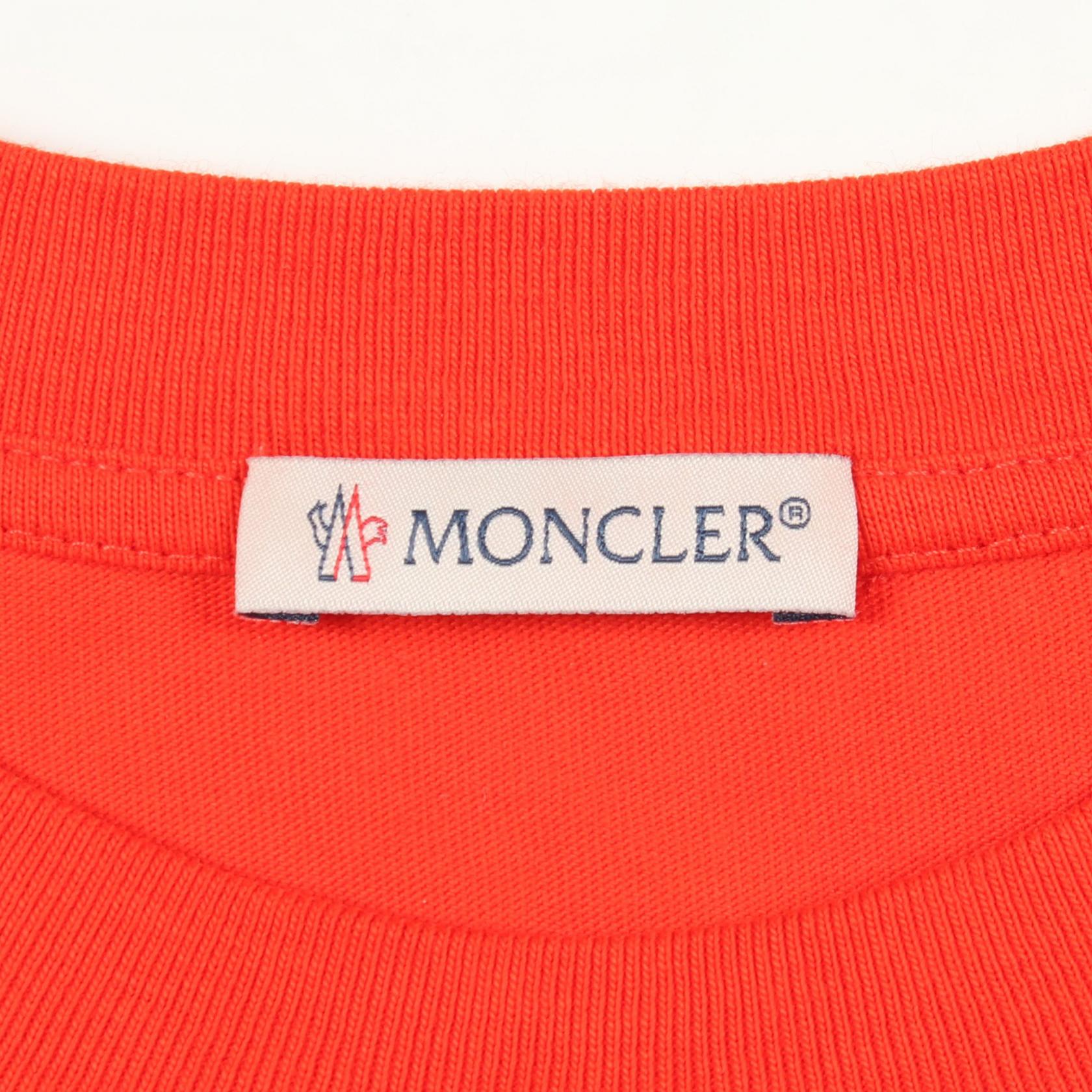 モンクレール コットン 半袖Tシャツ