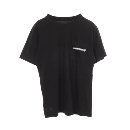 クロムハーツ スクロールラベル コットン 半袖Tシャツ