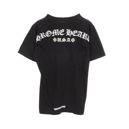 クロムハーツ スクロールラベル コットン 半袖Tシャツ