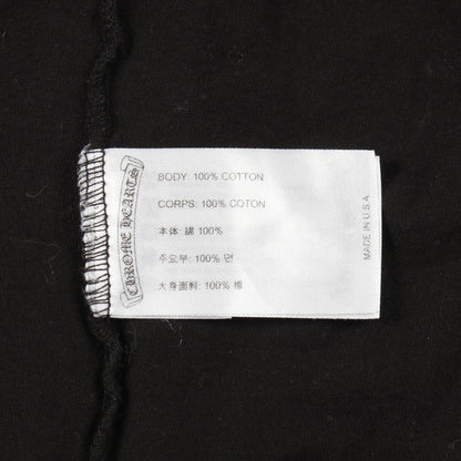 クロムハーツ スクロールラベル コットン 半袖Tシャツ