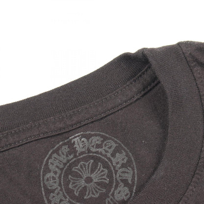 クロムハーツ スクロールラベル コットン 半袖Tシャツ