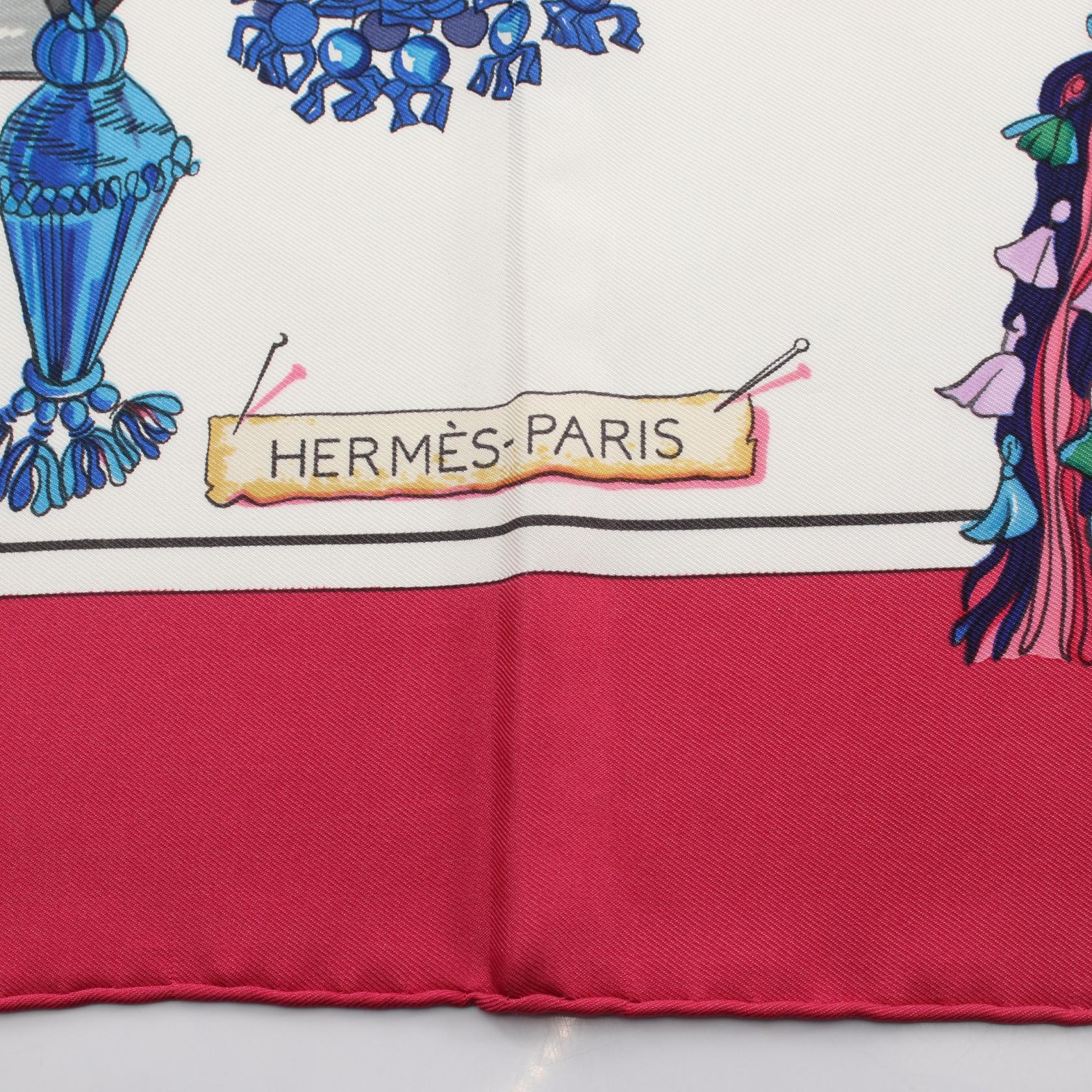 エルメス カレ90 Pasementerie シルクスカーフ