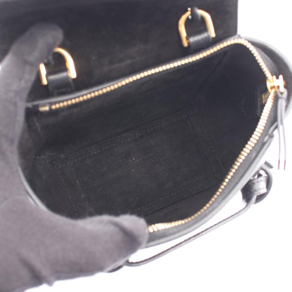 セリーヌ PICO BELT BAG レザー ハンドバッグ