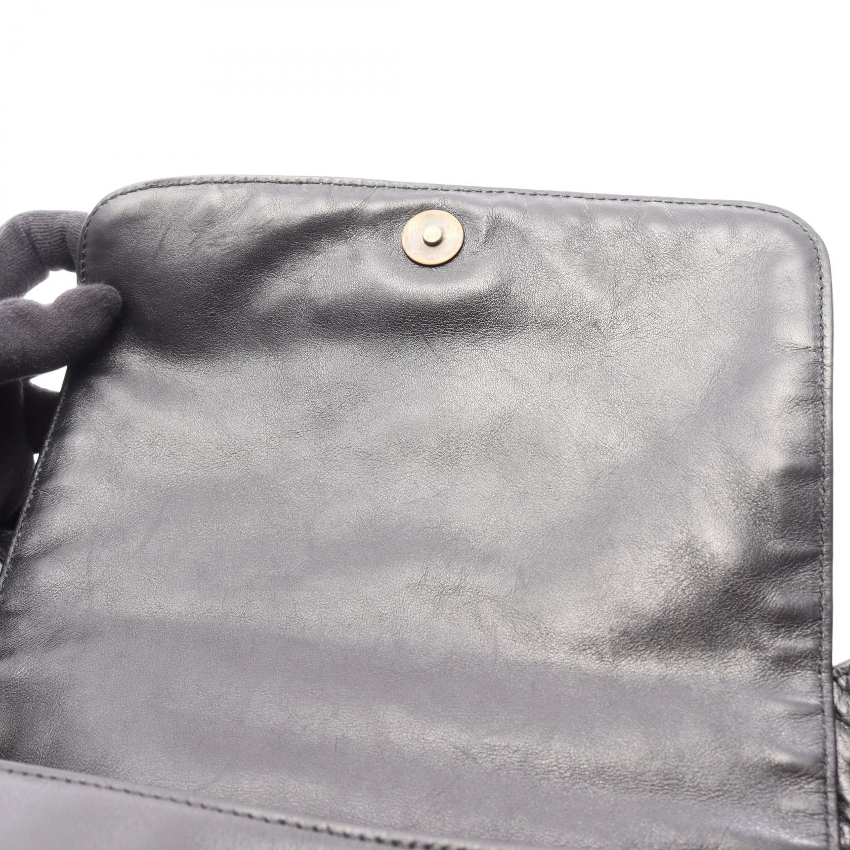 シャネル ココマーク ラムスキン ショルダーバッグ