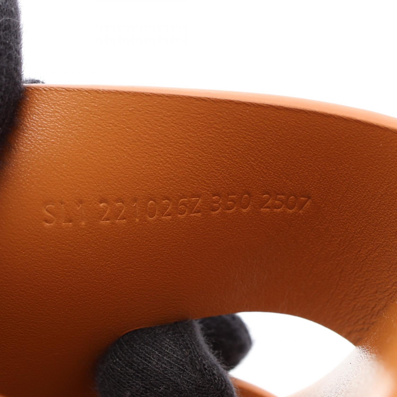 エルメス エズ30 レザーサンダル